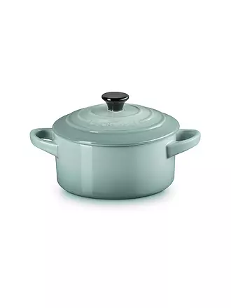 LE CREUSET | Mini-Cocotte "Poterie" 10cm (schwarz) 0,2L | hellgrau